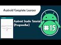 Android Studio Tutorial {ProgressBar} #15