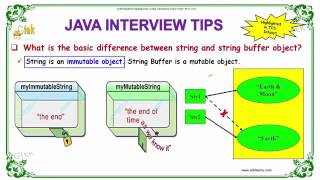 difference between string and string buffer in java java interview questions wikitechy com