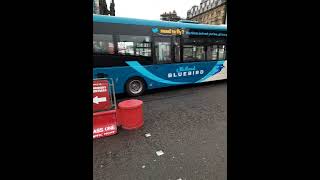 *OH DEAR 🤣* McGills Midland Bluebird Wright Streetlite (0409) in Edinburgh on an Airport run!