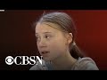 Climate activist Greta Thunberg: 