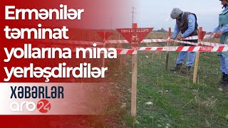 Sərhəddə erməni təxribatı: Minalar aşkarlandı