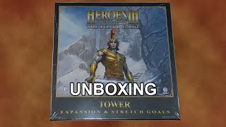 Heroes Of Might And Magic III - The Board Game (Tower Expansion Unboxing & Showcase)