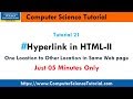 Hyperlink in HTML Part II