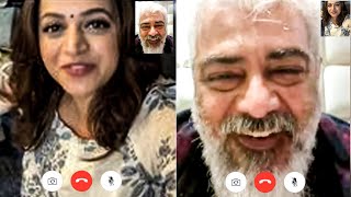 Ajith's Video Call With Bhavana 😍 - VidaaMuyarchi AK62 Title | 52nd Birthday | Magizh | Anirudh