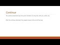 Java Programming Tutorial - Part 9- Jumping/Branching Statements-Break Statement/Continue Statement