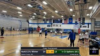 CI Spikers 16-1 vs. NoAll 17U Winter (2025.02.23)