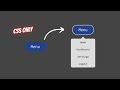 Simple Dropdown Menu with Pure CSS
