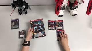 「變形金剛TCG」大力士套牌開箱！[Unboxing]Transformers TCG - The Metroplex Deck Open Box!