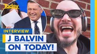 Colombian superstar J Balvin catches up with Today | Today Show Australia