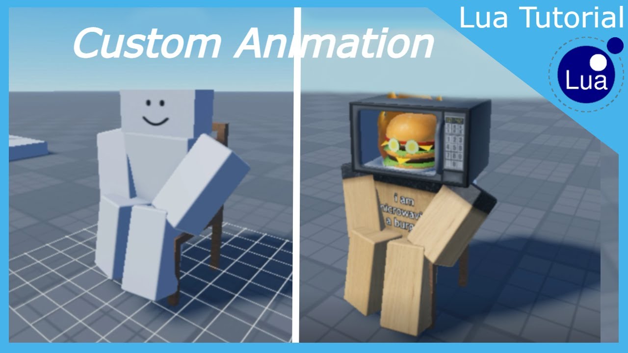 Roblox Studio - How To Add Custom Sit Animations To Your Game. - YouTube