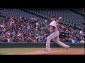 cle@sea carrasco attempts quick pitch in the 4th