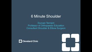 6 minute shoulder