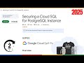 Securing a Cloud SQL for PostgreSQL Instance | GSP920