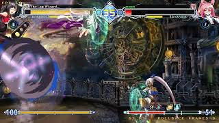 BBCF ft10 TheLagWizard (Litchi) vs Moon (Kokonoe)