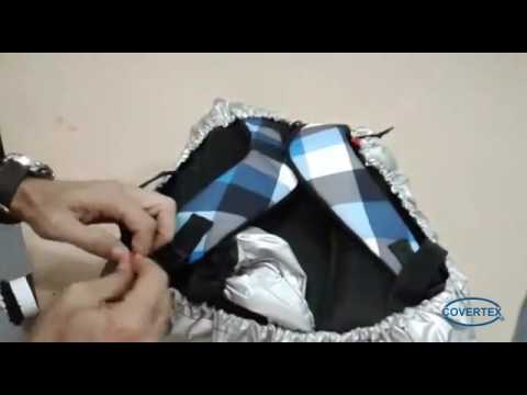 Funda Cubre MOCHILA IMPERMEABLE,LAVABLE,COMPACTA COVERTEX - YouTube