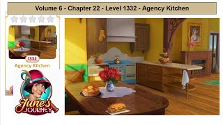 June's Journey - Volume 6 - Chapter 22 - Level 1332 - Agency Kitchen (Complete Gameplay, in order)