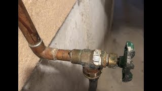 Copper Plumbing Repairs-Todd Vendituoli-LIFE #744