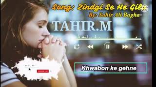 Sahir Ali Bagga ] Jeena To Hai ( Full Ost )Tahir Mehmood | Zindagi Se Hai Gilla