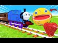 【踏切アニメ】あぶない電車 TRAIN THOMAS 🚦 Fumikiri 3D Railroad Crossing Animation #Beko #TRAIN