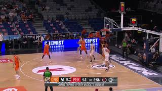 Cameron Oliver Posts 19 points & 14 rebounds vs. Perth Wildcats