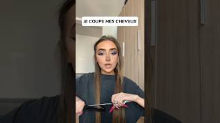 JE COUPE MES CHEVEUX #cheveux #hairstyle #haircut #hair #grwm #coupedecheveux #shorts #makeup