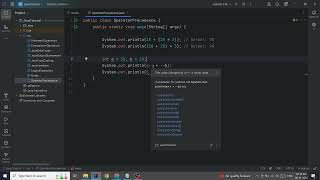 Java Operators - Operator Precedence detailed explanation with examples