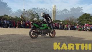 TEAM ROOSTER - 2K16 Stunt Show in SSN Engineering College Chennai.