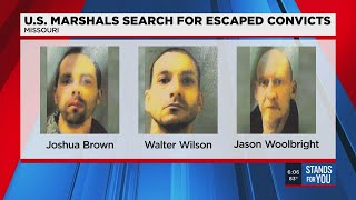 Federal agents search for 3 men who escaped Missouri jail