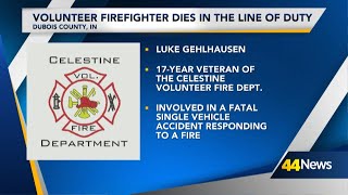 Celestine Volunteer Firefighter dies in the line of duty