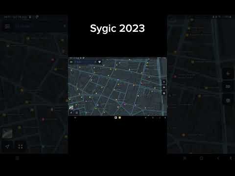 Sygic 2023 satellite map