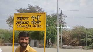 AHMEDNAGAR JUNCTION TO SAINAGAR SHIRDI TRAIN |TRAIN JOURNEY VLOG|DR SNSI EXPRESS 11041 SASATRAVELLER