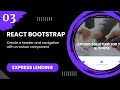 React Bootstrap #3 – Create Header & Navigation with Navbar Component