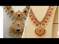 Gold long haram designs || laxmi kasula haram design || latest gold haram designs