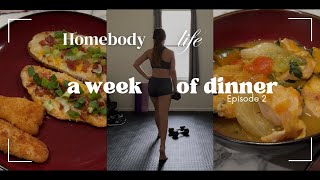 Homebody Life │ Dinner for a week 🥔🥬 Healthy meals