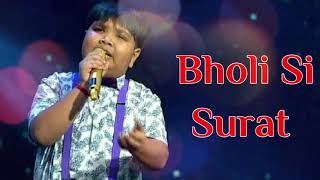 Bholi Si Surat Aankhon Mein Masti  | Harshit Nath - Superstar Singer | Water Music Official