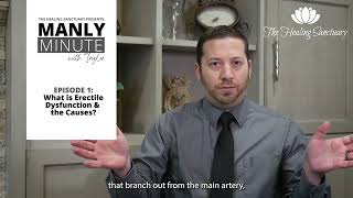 Manly Minute: Episode 1: What is Erectile Dysfunction \u0026 Causes?