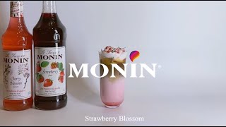 [RECIPE] 모닌 봄 시그니처 레시피 / STRAWBERRY BLOSSOM