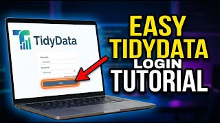 How to login to TidyData - Easy Tutorial
