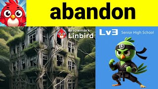 Abandon: Meaning, Pronunciation, Definition in American \u0026 British English - abandons abandoning