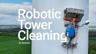 Wind Turbine / WTG Tower Cleaning \u0026 What's New For 2024 Season | Aerones