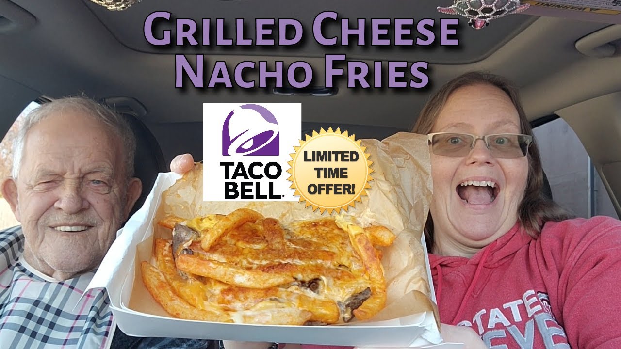 Taco Bell NEW Grilled Cheese Nacho Fries Review #foodreview # ...