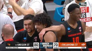 No. 12 Oregon State Sends No. 4 Oklahoma State Home And Advances To The Sweet 16