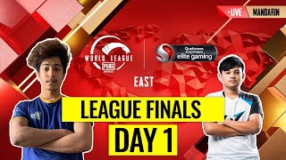 【絕地求生M】PMWL EAST League Finals 東區世界總決賽 Day 1 | PUBG MOBILE World League Season Zero