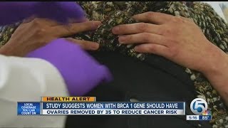 Study suggests women with BRCA 1 gene should have ovaries removed