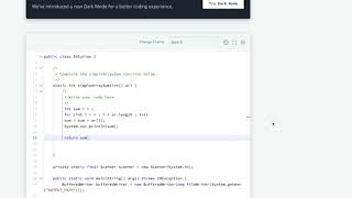 Simple Array Sum | Java | Hackerrank | 1