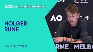 Holger Rune Press Conference | Australian Open 2023 Fourth Round