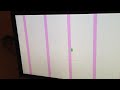 imac 27 i7 pink vertical lines