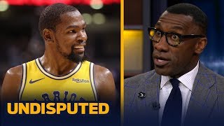 Skip and Shannon discuss who was more impressive last night: KD or the Raptors | NBA | UNDISPUTED