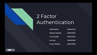 2 Factor Authentication - Javascript Frameworks 2068