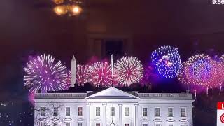 Katy perry  Fireworks inaugaration concert finale....